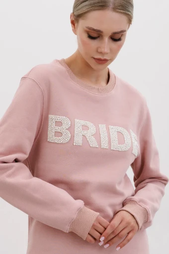 Heirloom Bridal Customizable Pearl Bride Letters Sweatshirt #0 default thumbnail