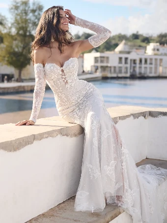 Sottero and Midgley - Sale 23SC672 #0 Ivory/Soft Nude thumbnail