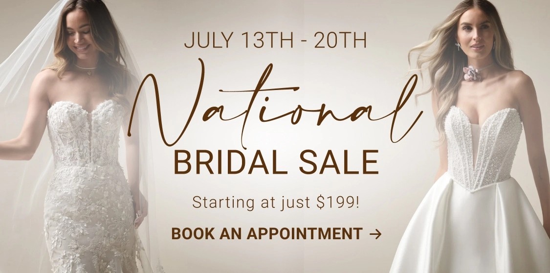 National Bridal Sale Event Banner Mobile
