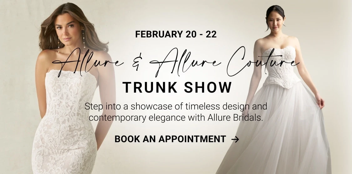 Allure and Allure Couture Trunk Show Banner