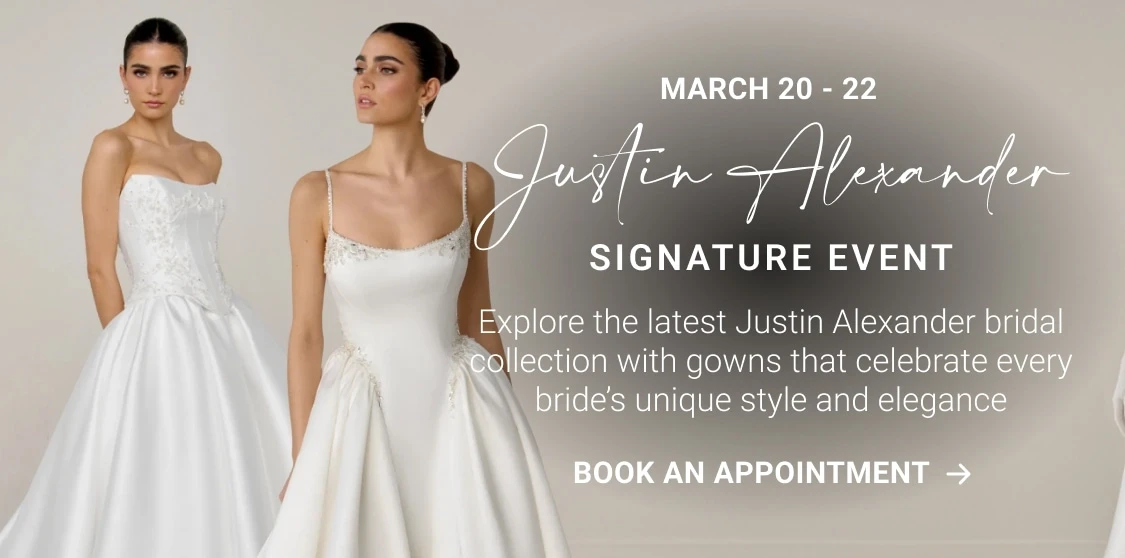 Justin Alexander Signature Event Banner