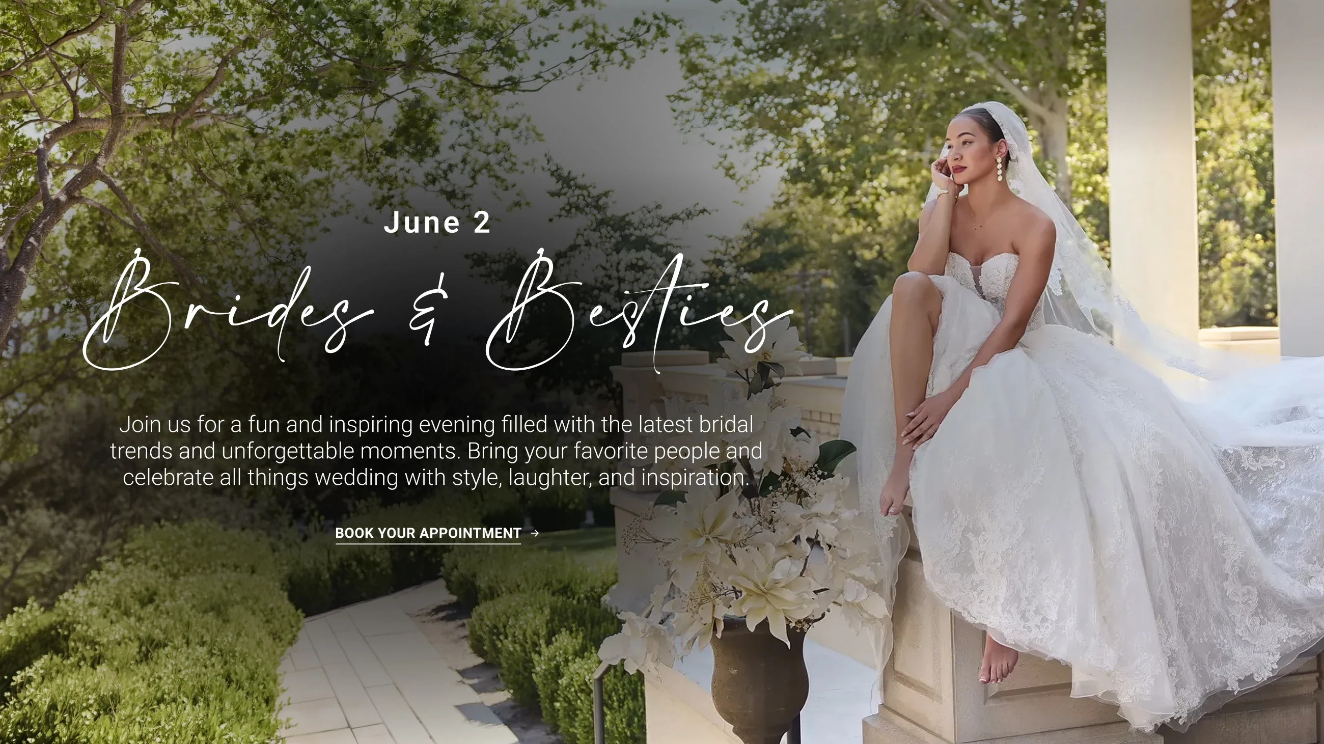 Brides and Besties event Banner