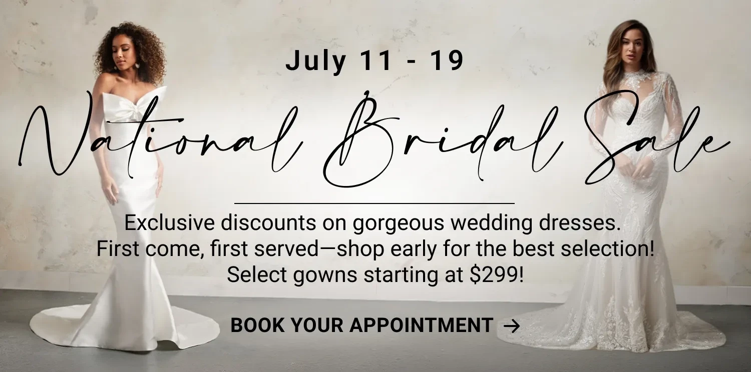 National Bridal Sale Banner