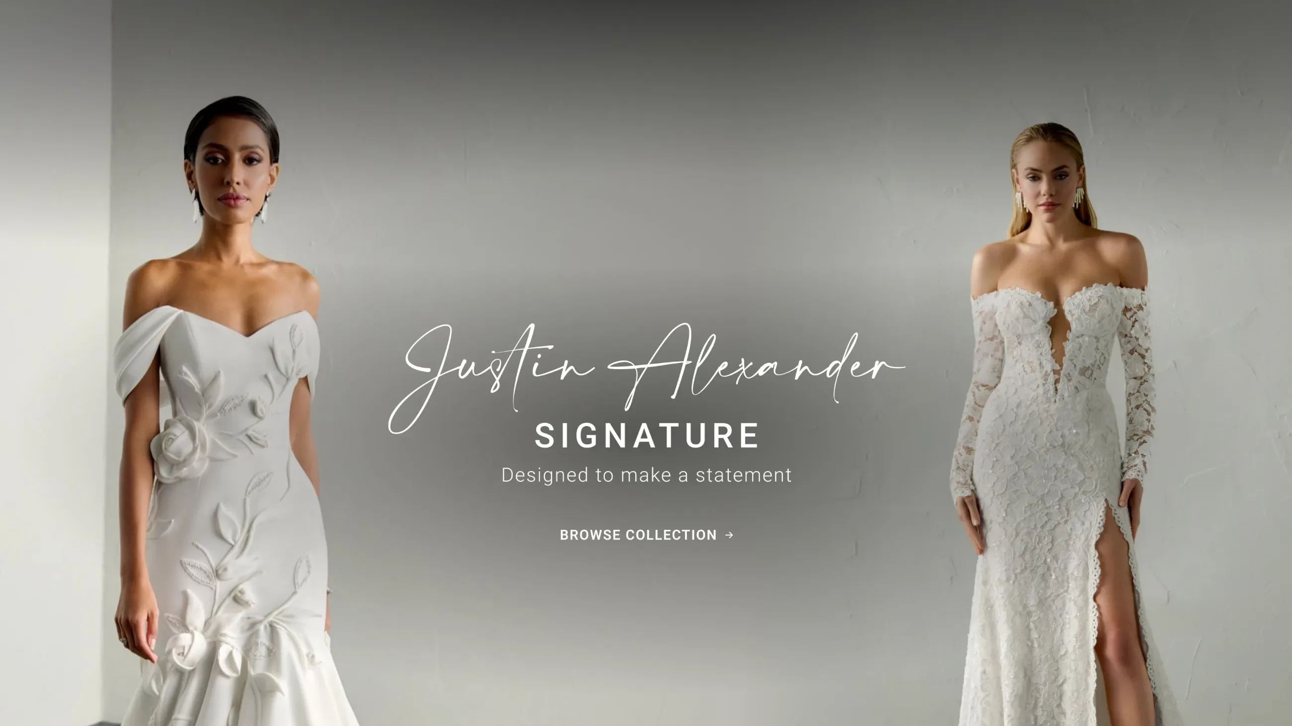 Justin Alexander Signature Banner